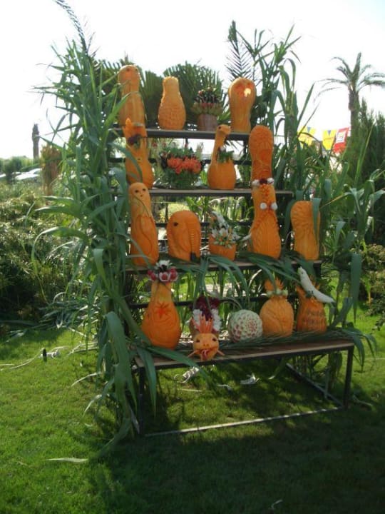 Deko für das Gala-Dinner Trendy Aspendos Beach Hotel