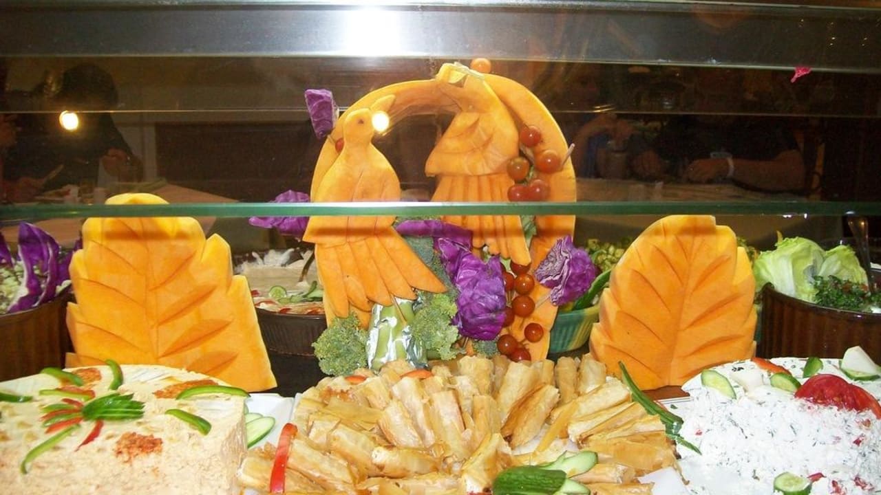 Wunderschöne Restaurantdeko! Imperial Shams Abu Soma