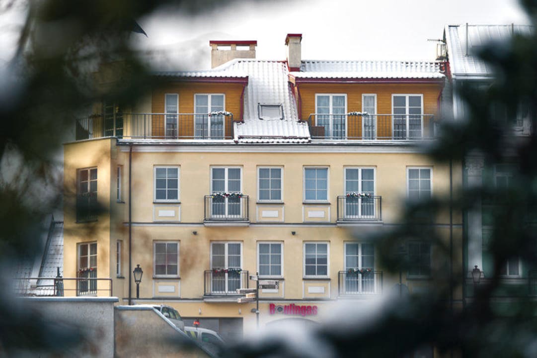 Exterior Barbacan Apartments