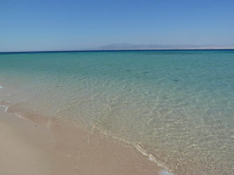 Kristalklares Meerwasser Hotel Sheraton Soma Bay Resort