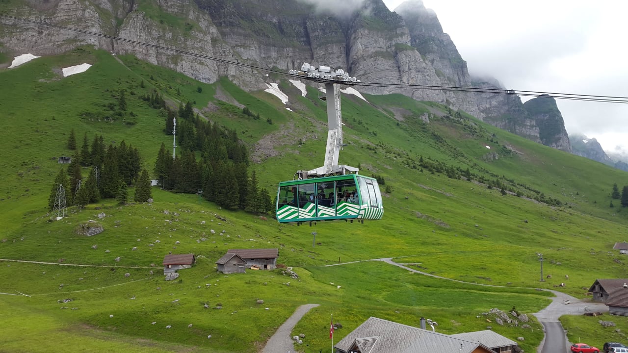 Gondel  Säntis - das Hotel