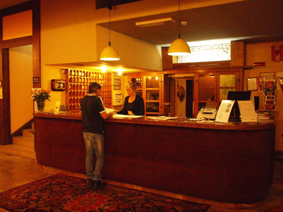 Rezeption Hotel Country Club
