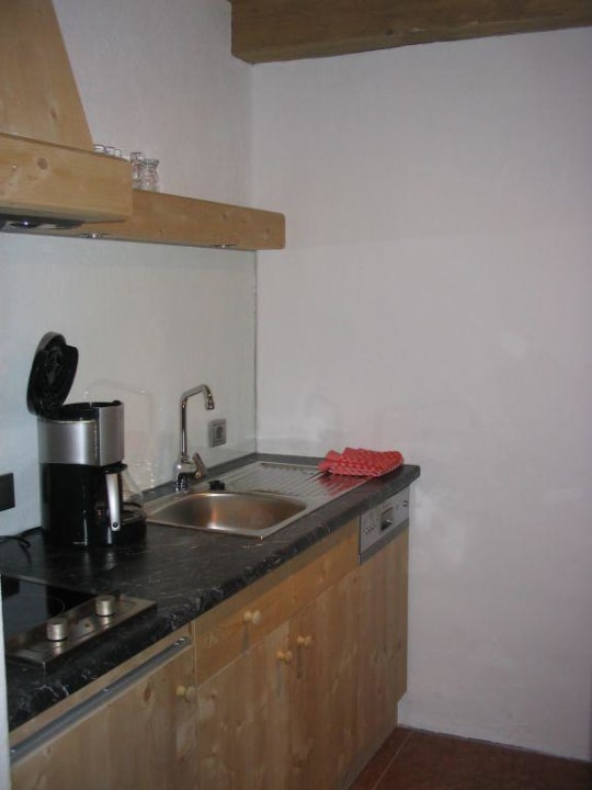 sehr kleine Küche Landhaus & Schloss Anras