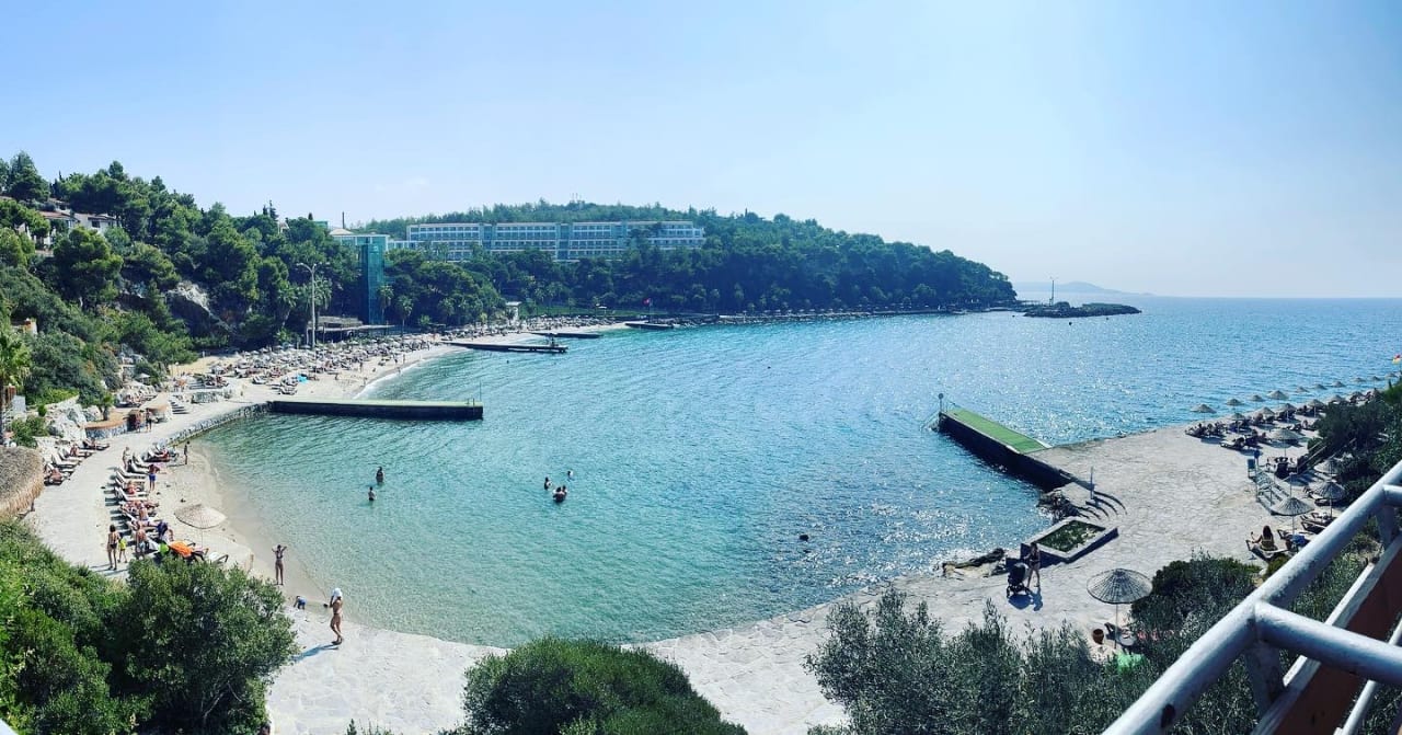 Ausblick Hotel Pine Bay Holiday Resort