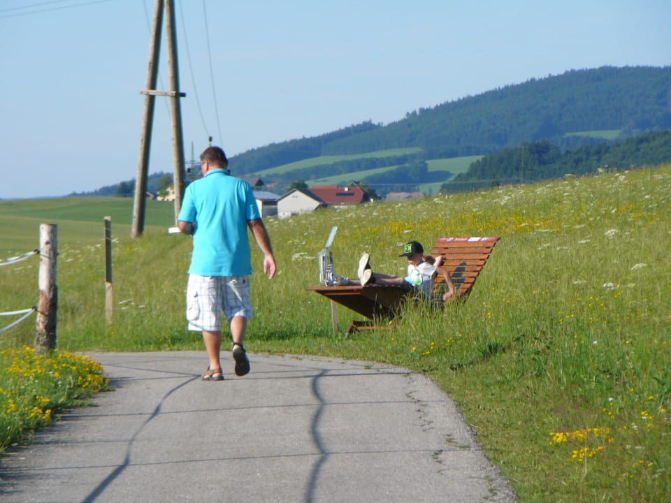 Relaxbank Bauernhof Stoaberer