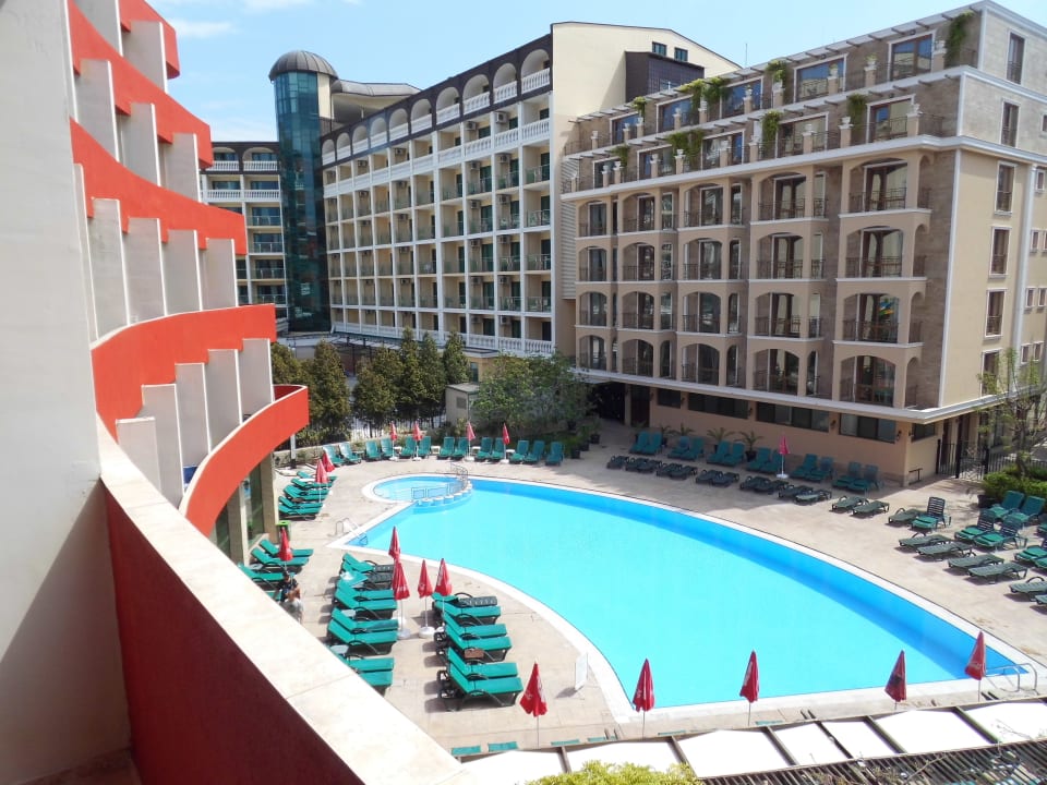 Ausblick vom Zimmer Hotel Mena Palace
