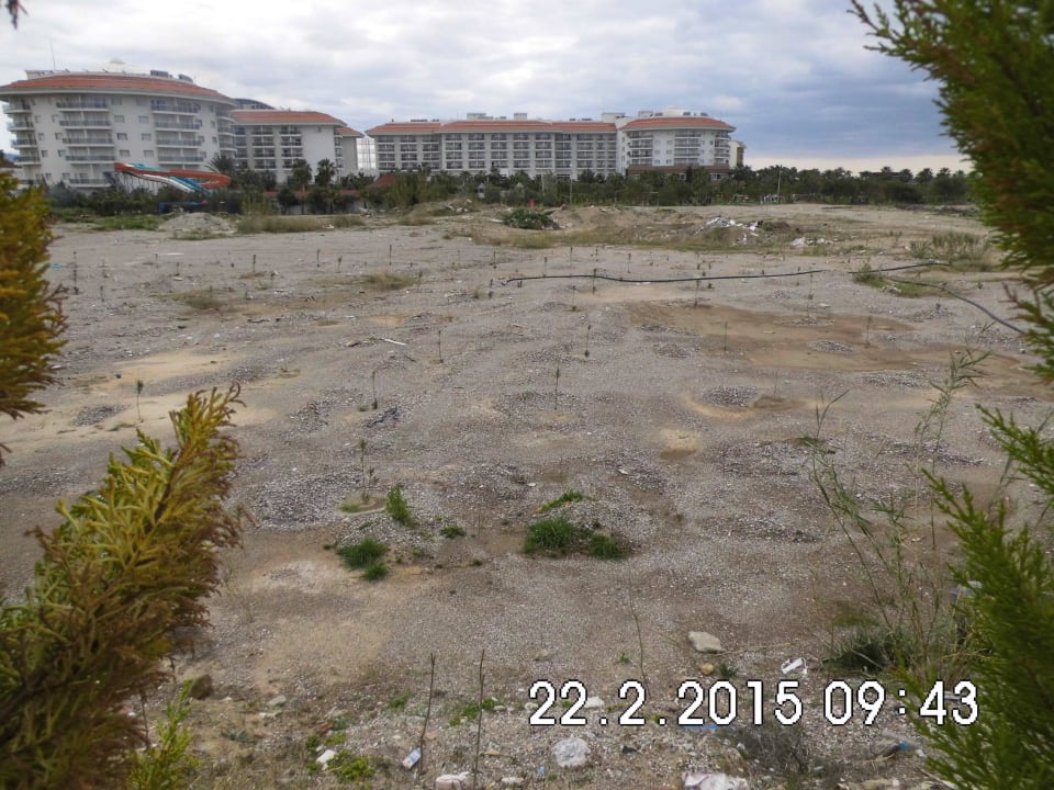 Blick zum Hotel Seaden Sea World Resort & Spa