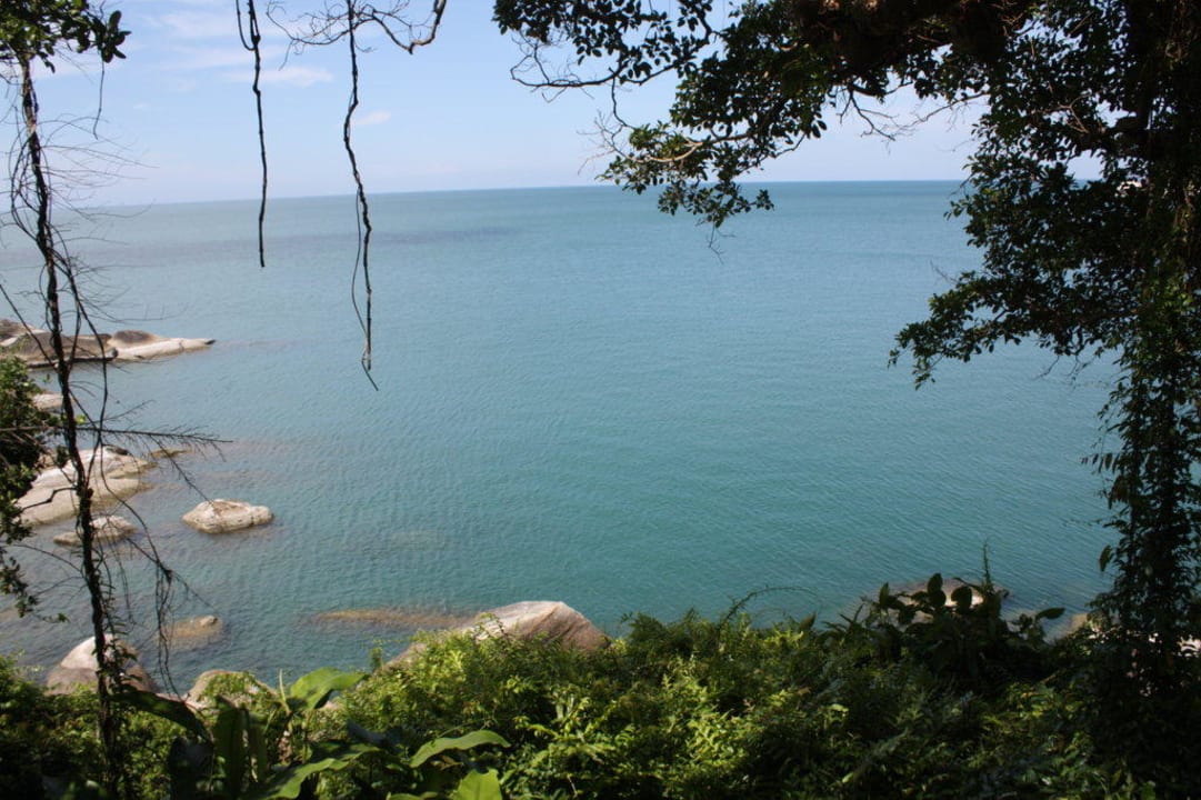 Ausblick von der Terrasse des Bungalows Panviman Resort Koh Phangan