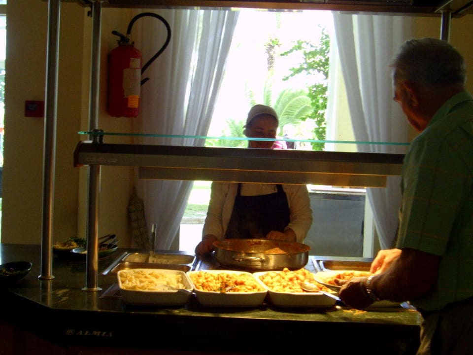 Immer frische Nudeln, mehrere Sorten Mahdia Beach & Aquapark