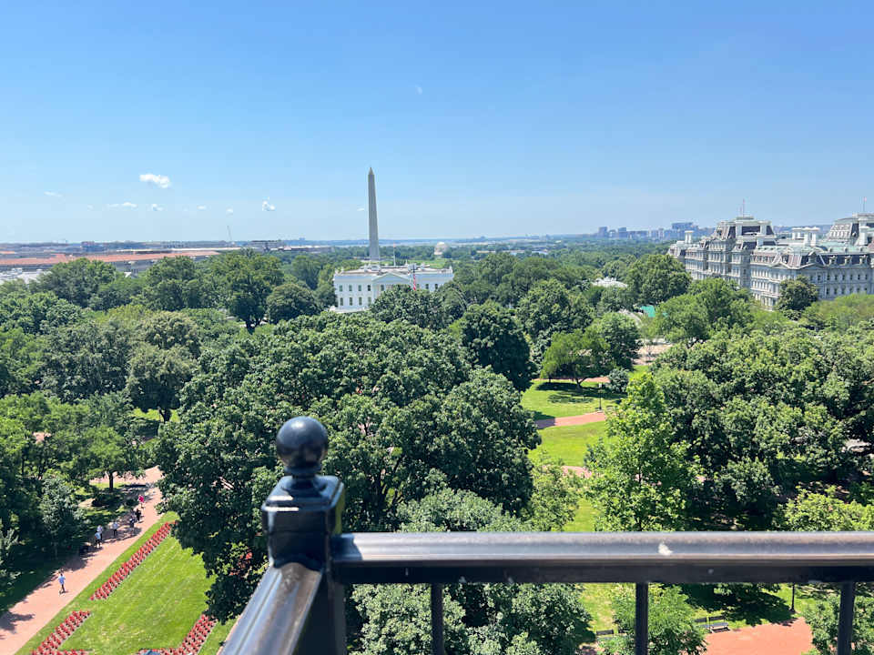 Ausblick Hotel The Hay Adams