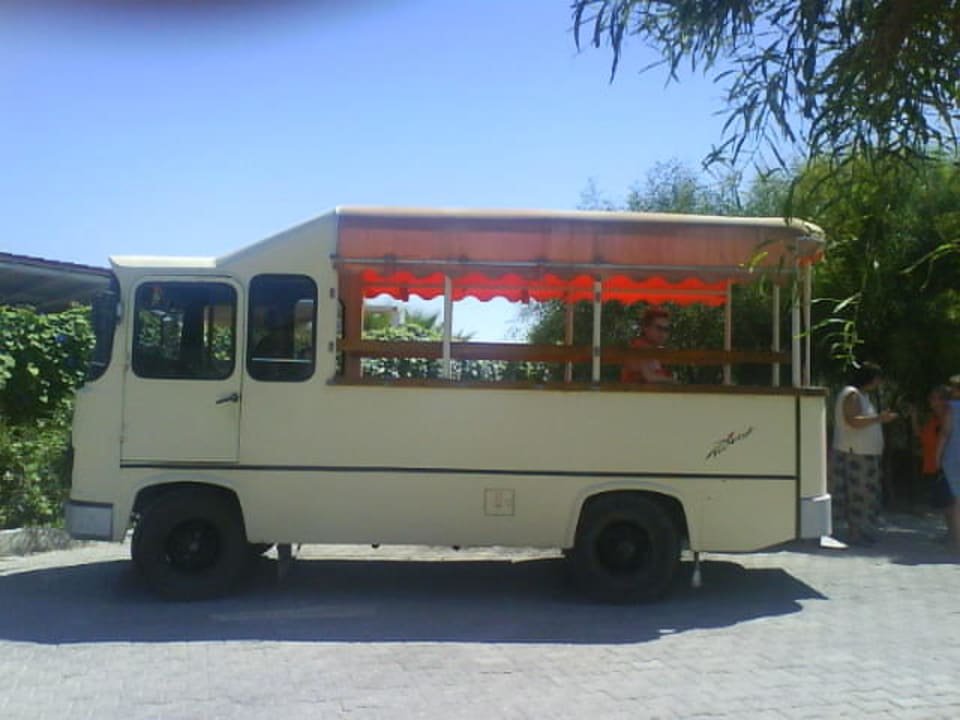 Shuttle zum Strand Silver Hotel