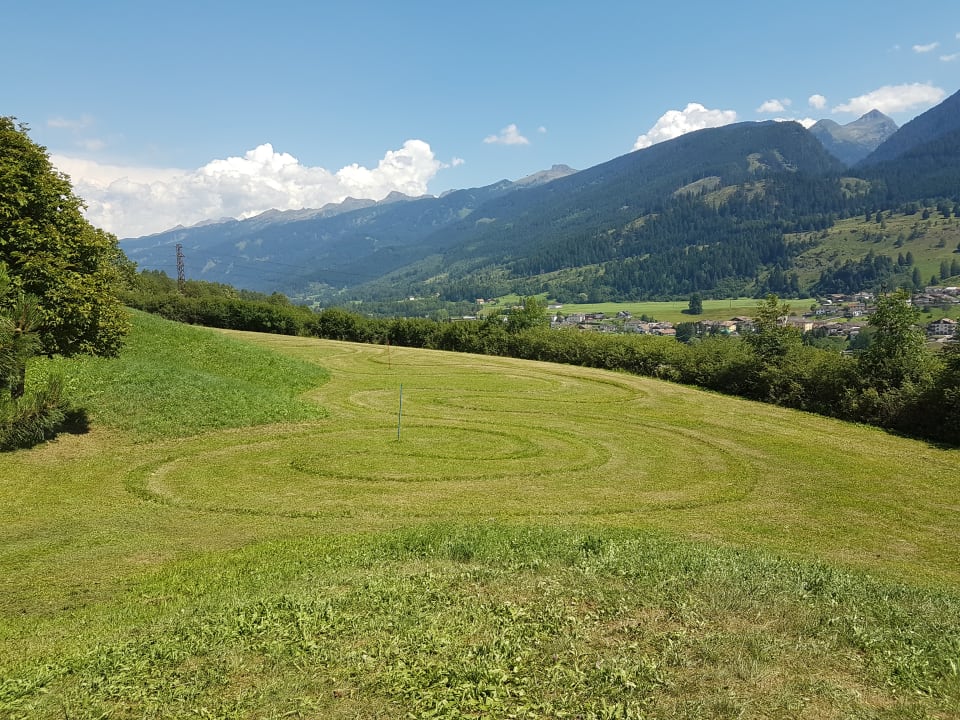 Gartenanlage Residence Aparthotel Des Alpes