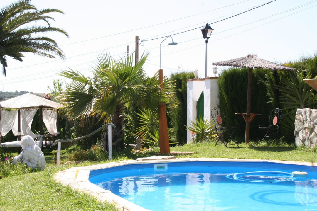Pool im Garten der Finca Finca Andalusien