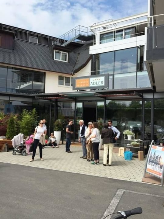 Eingang Hotel Seehotel Adler