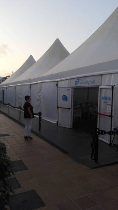 Das Partyzelt Arena Beach