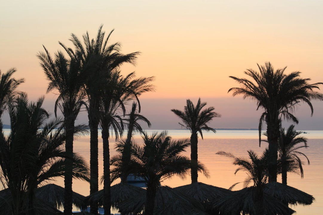 Sonnenaufgang beobachtet von unserer Terrasse Siva Grand Beach
