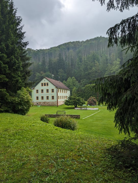 Außenansicht Pension Mittelndorfer Mühle