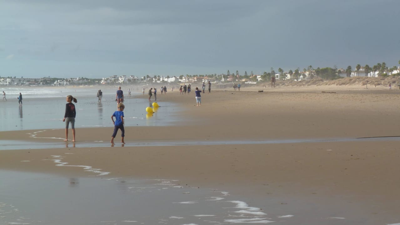 8 km langer und breiter Sandstrand Valentin Sancti Petri