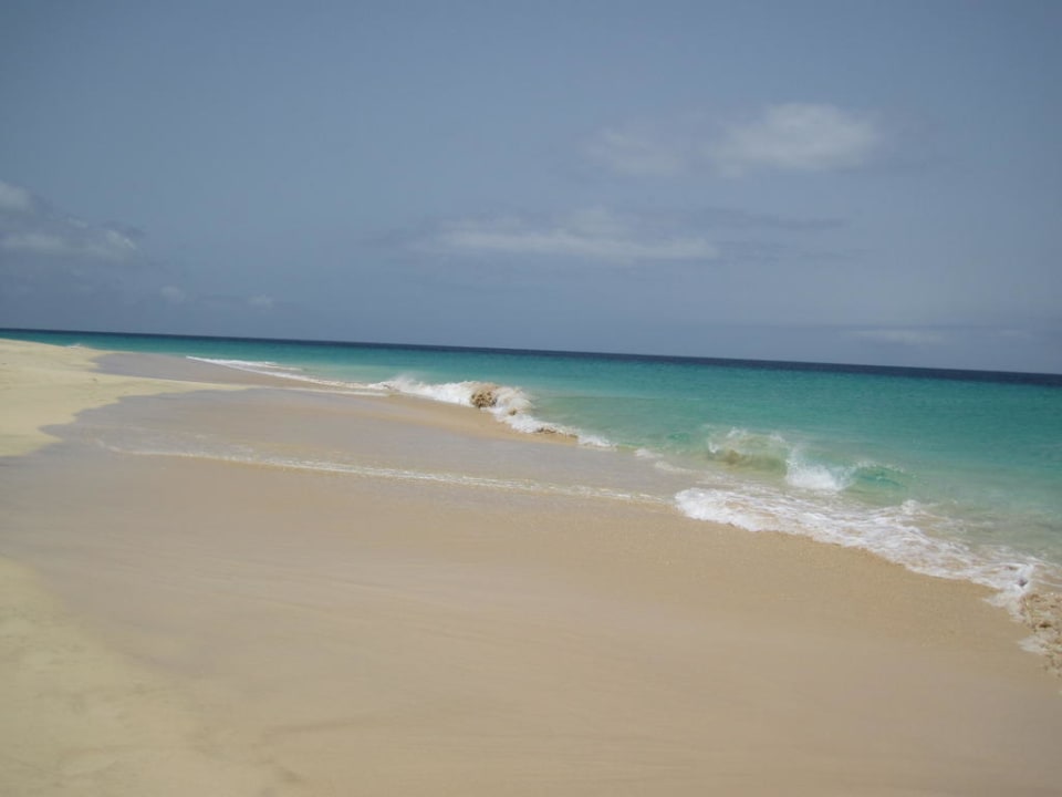 Kilometerlanger Sandstrand Hotel Riu Funana