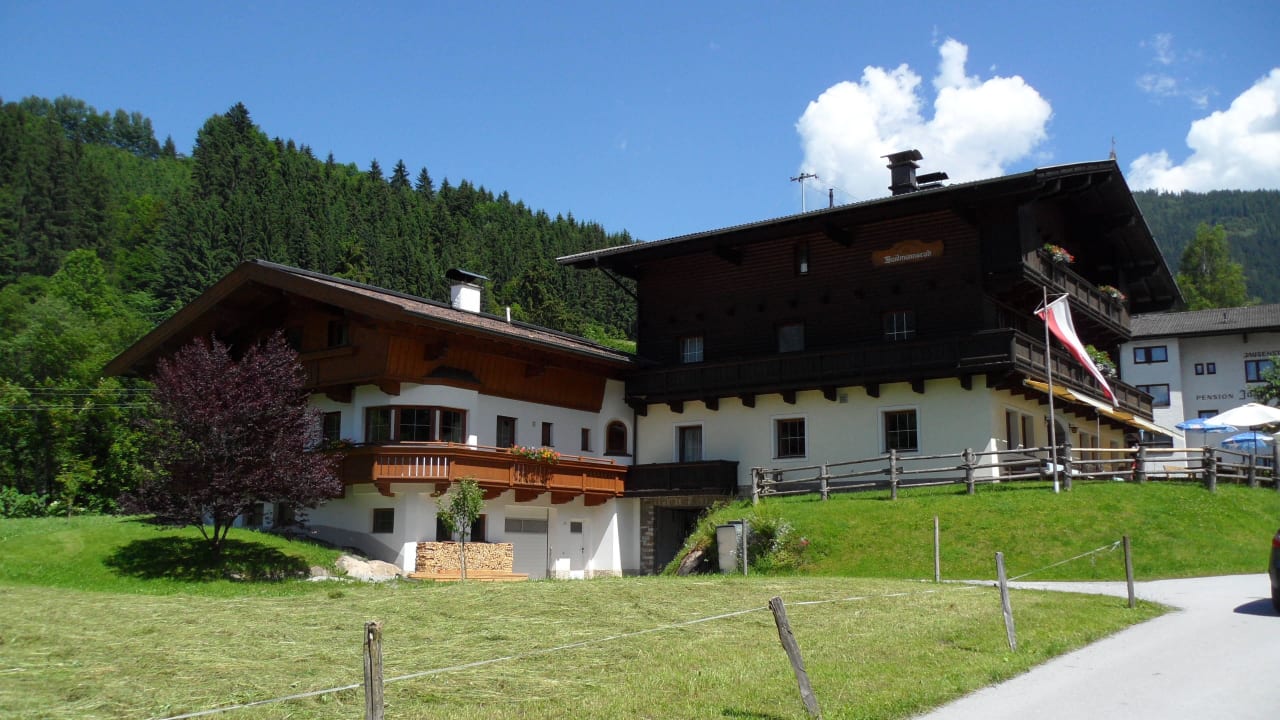 Ansicht aus Richtung Kundler Klamm Pension Waidmannsruh