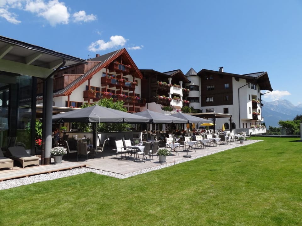 Wunderschöne Terrasse Hotel Krallerhof