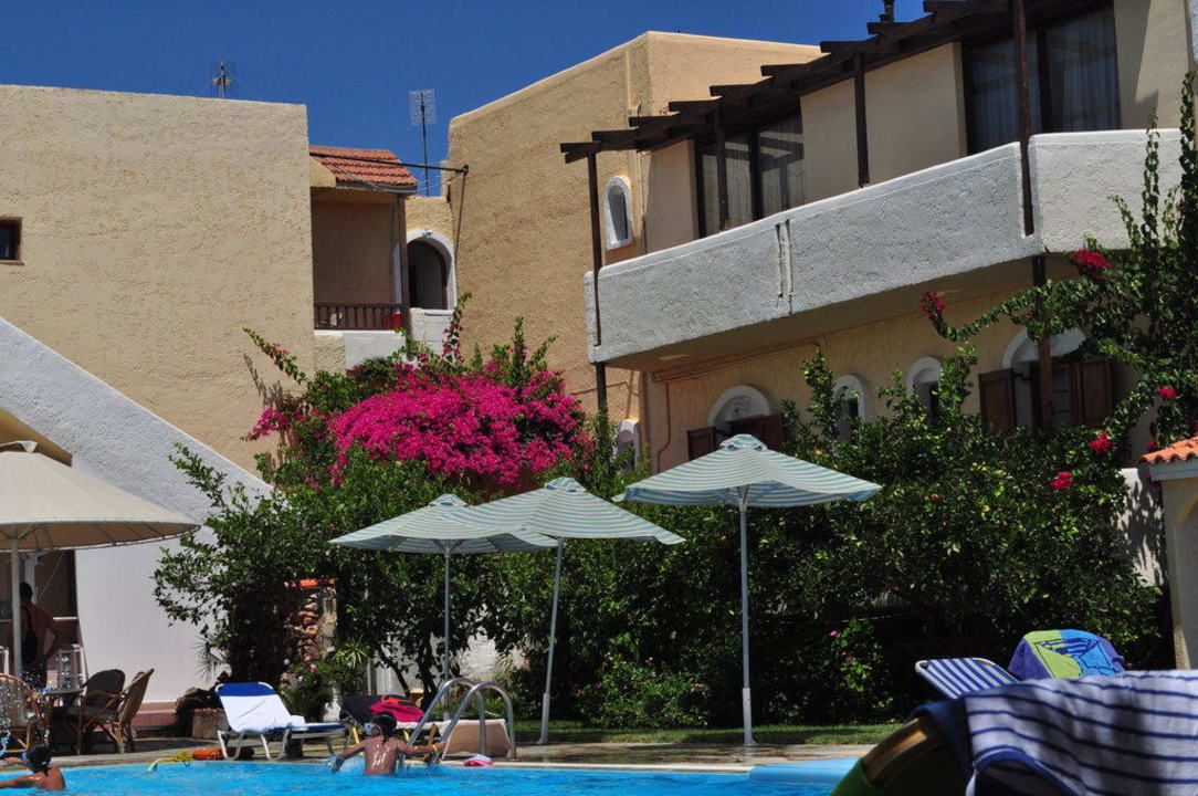 Hotel od strony basenu Lili Hotel