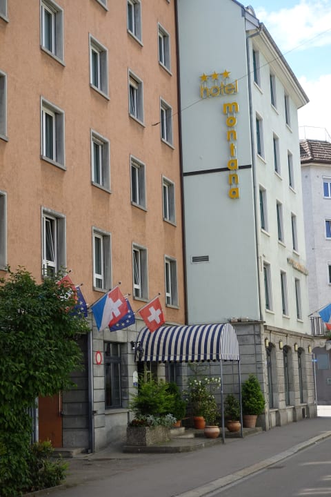 Außenansicht Hotel Montana Zürich