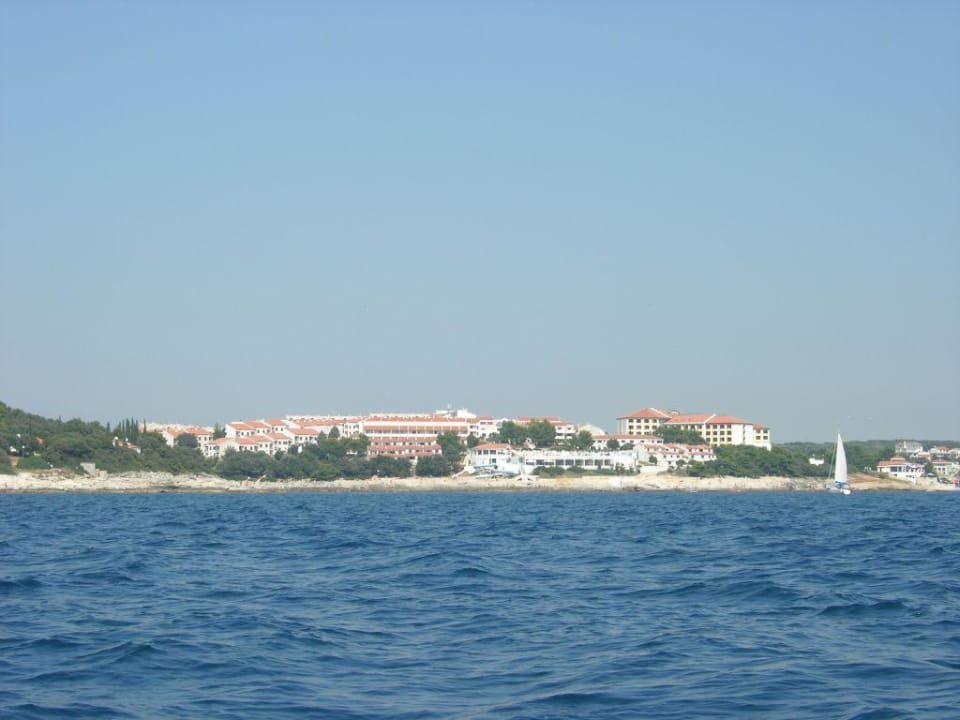 Blick auf unsere Anlage Verudela Resort Park Plaza Verudela Pula