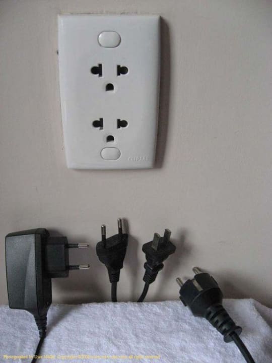 Steckdosen im Oriental Pearl Resort (Hoang Ngoc) Hoang Ngoc Beach Resort