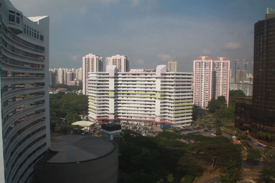 Aussicht vom Zimmer Copthorne King's Hotel