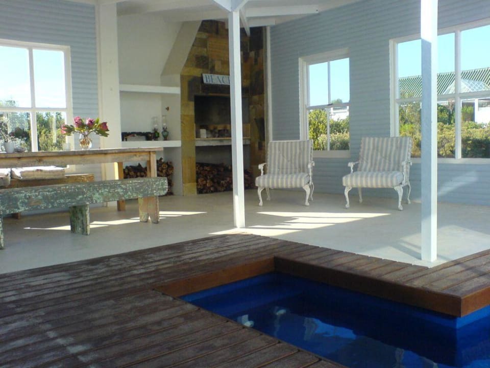 Terrasse des Guesthouses "The Retreat" Hotel The Retreat