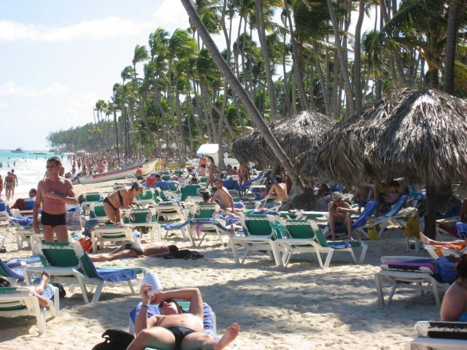 Der "einsame Traumstrand" mit Sardinen-Feeling Grand Palladium Select Bávaro Resort & Spa