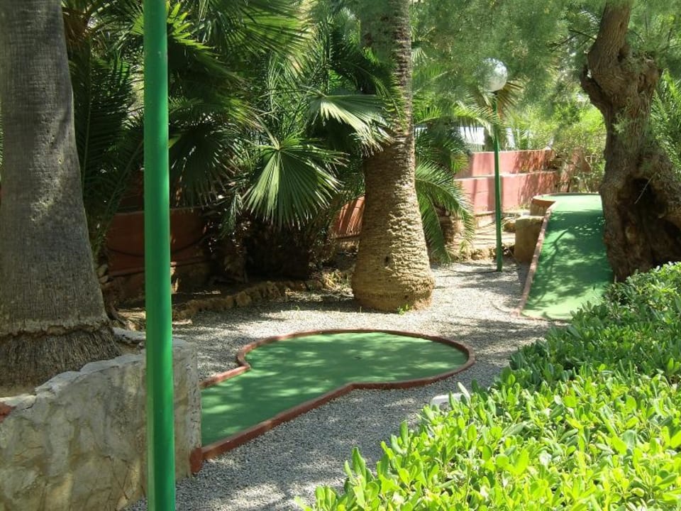 Minigolf in der Anlage Flipflop Cala Romantica