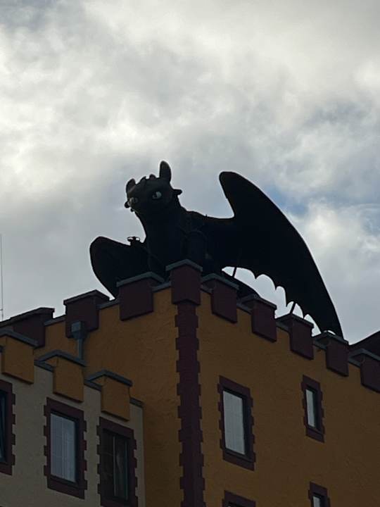 Außenansicht Heide Park Abenteuerhotel