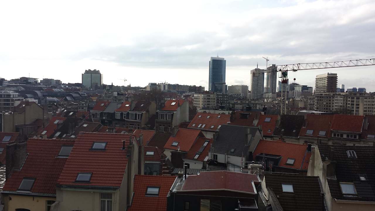 Ausblick auf die Stadt von Zimmer  Martin's Brussels EU