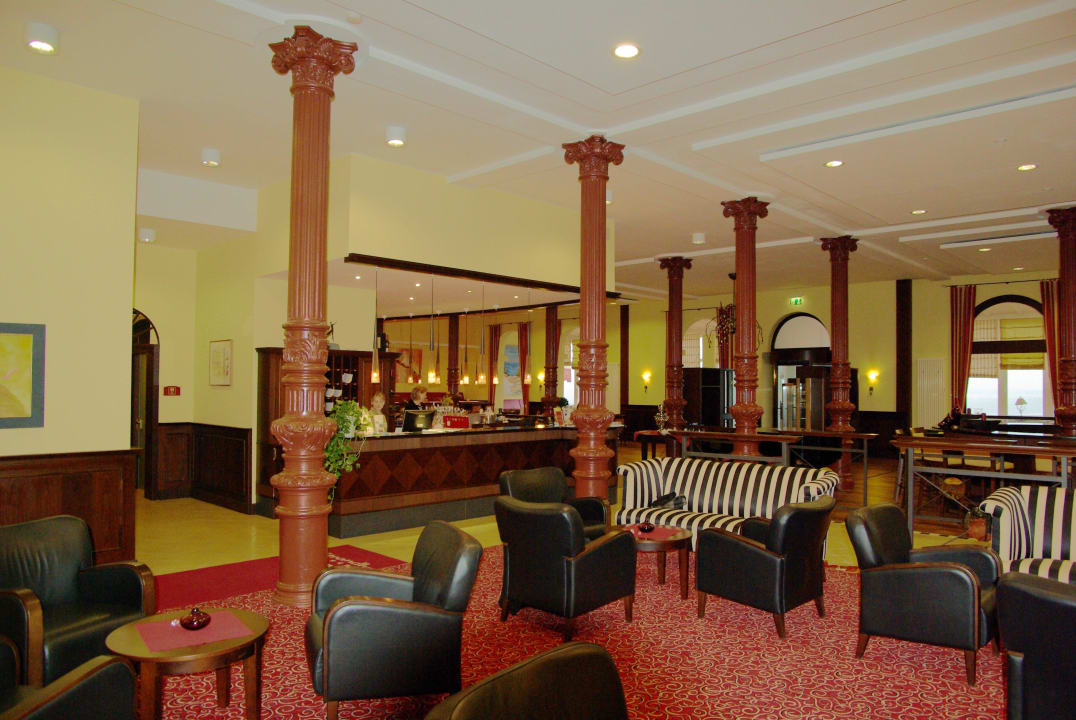 Eingangsbereich Strandhotel Hohenzollern