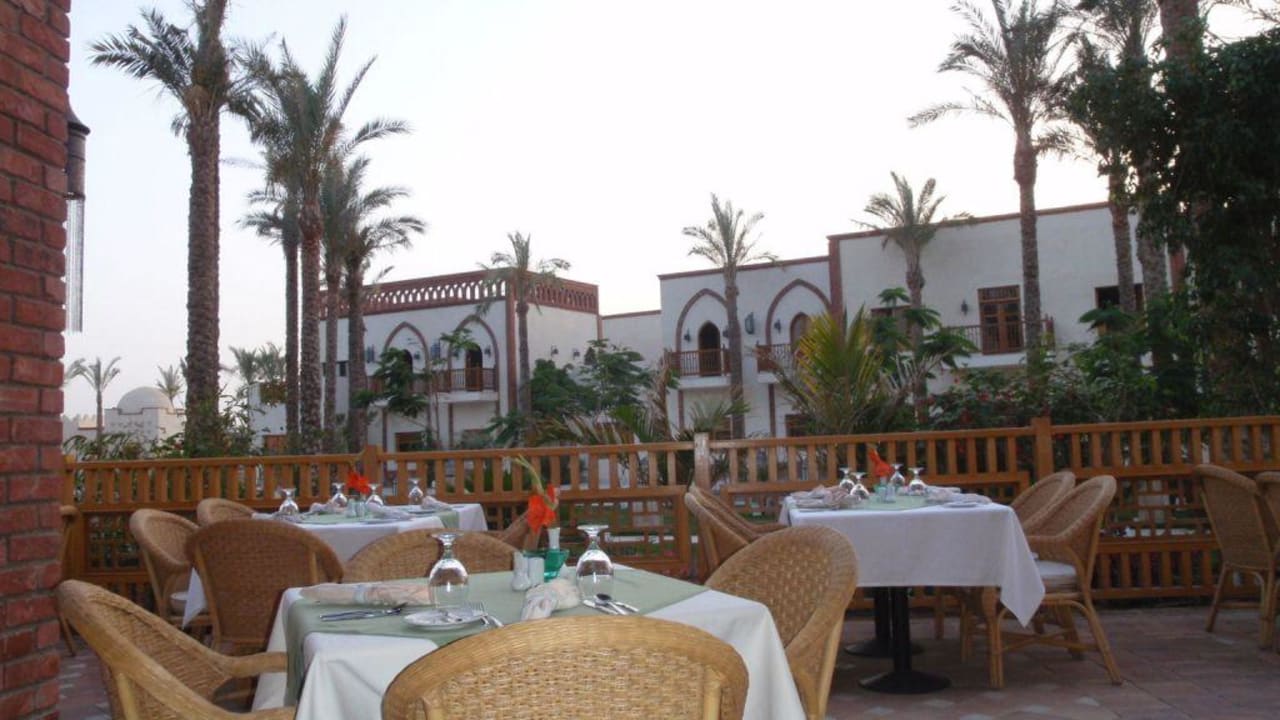 Terrasse vom Olive-Restaurant The Grand Hotel Sharm El Sheikh