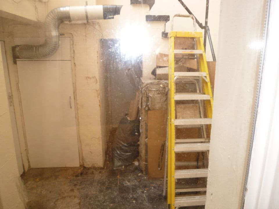 Blick durchs Fenster Hotel Wedgewood