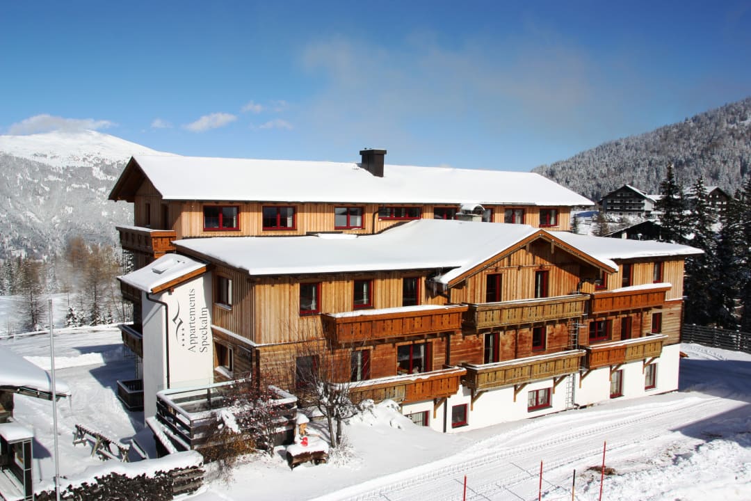 Außenansicht Appartementhaus Speckalm