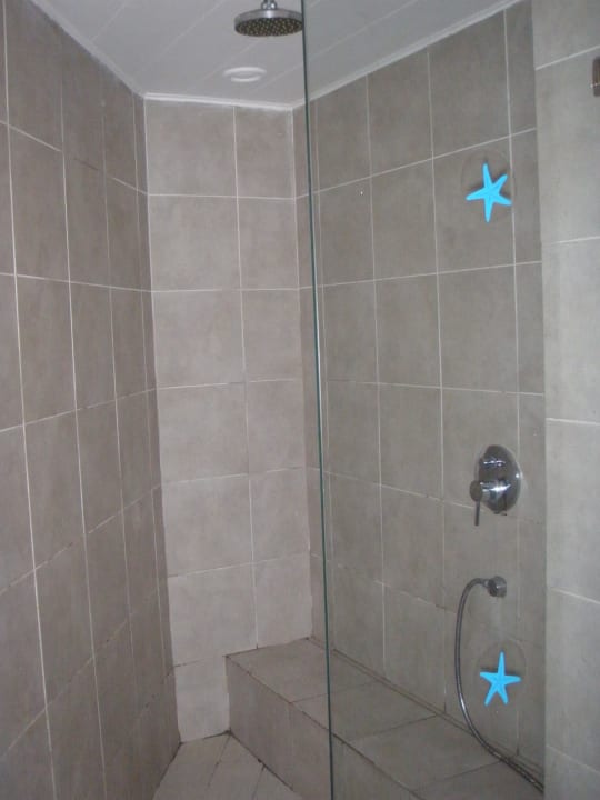 Dusche Veranda Palmar Beach Hotel