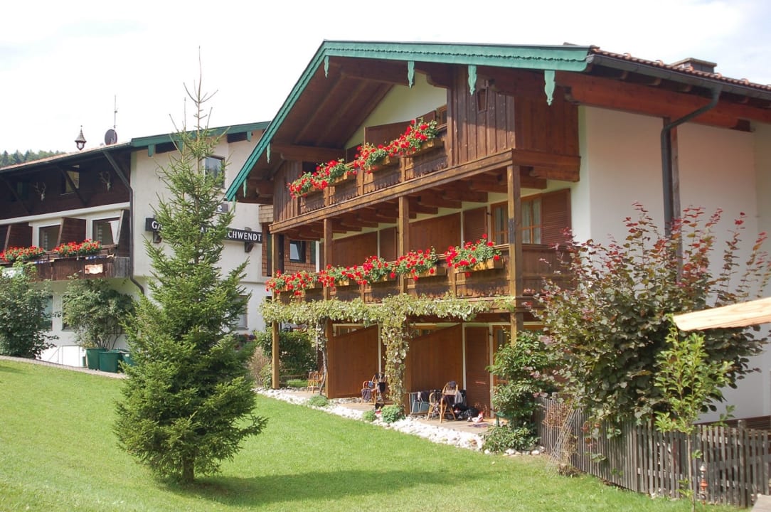 Außenansicht Landhotel Maiergschwendt