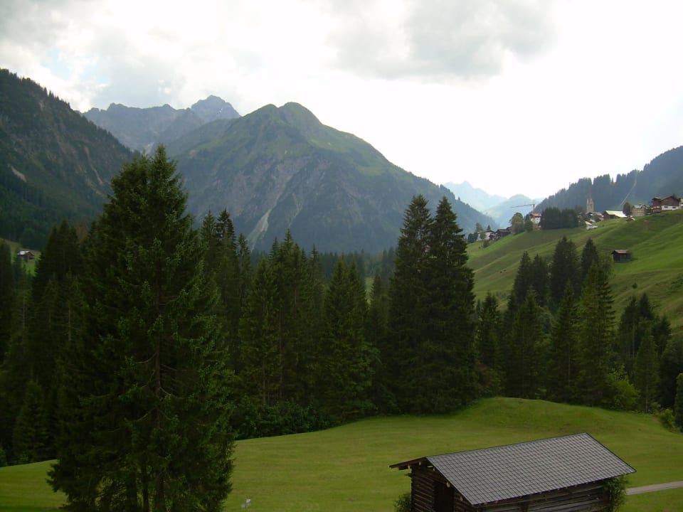 Blick ins Tal Gästehaus Wildbach