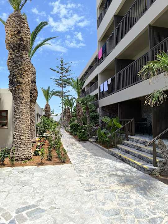 Gartenanlage allsun Hotel Malia Beach