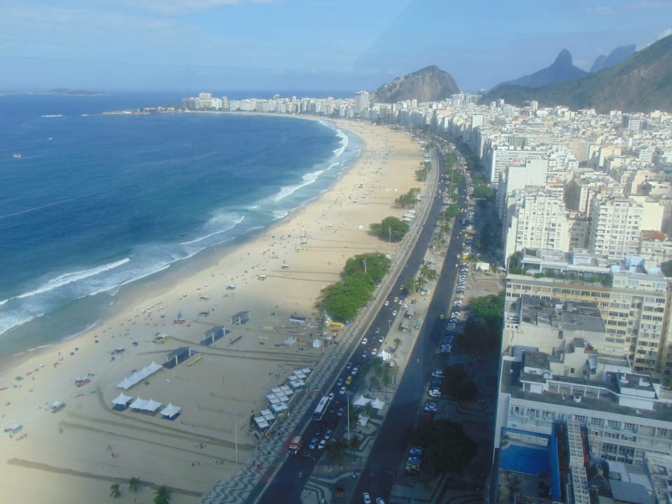 Ausblick Hilton Rio de Janeiro Copacabana