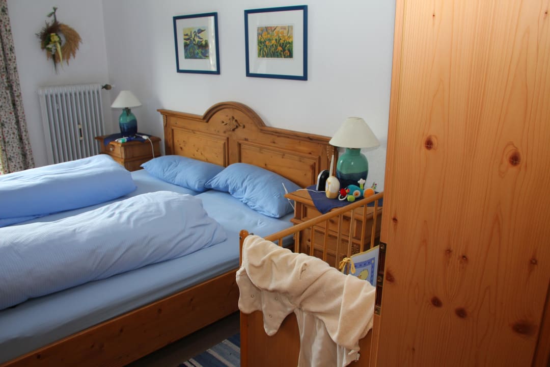 Schlafzimmer Ferienwohnungen Veronika Fendt
