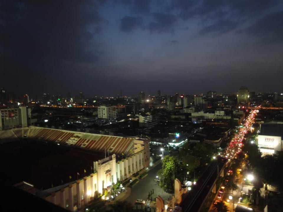 Blick aus dem Zimmer Siam@Siam Design Hotel Bangkok