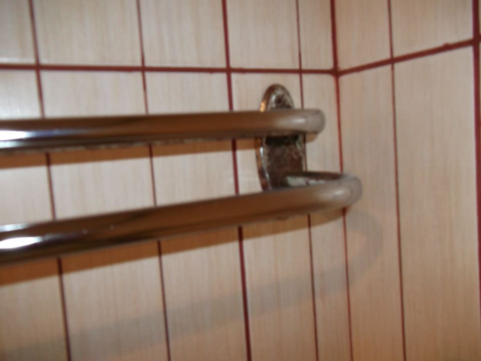 Rost am Handtuchhalter Zi Nr.1208 Hotel Paradis Palace