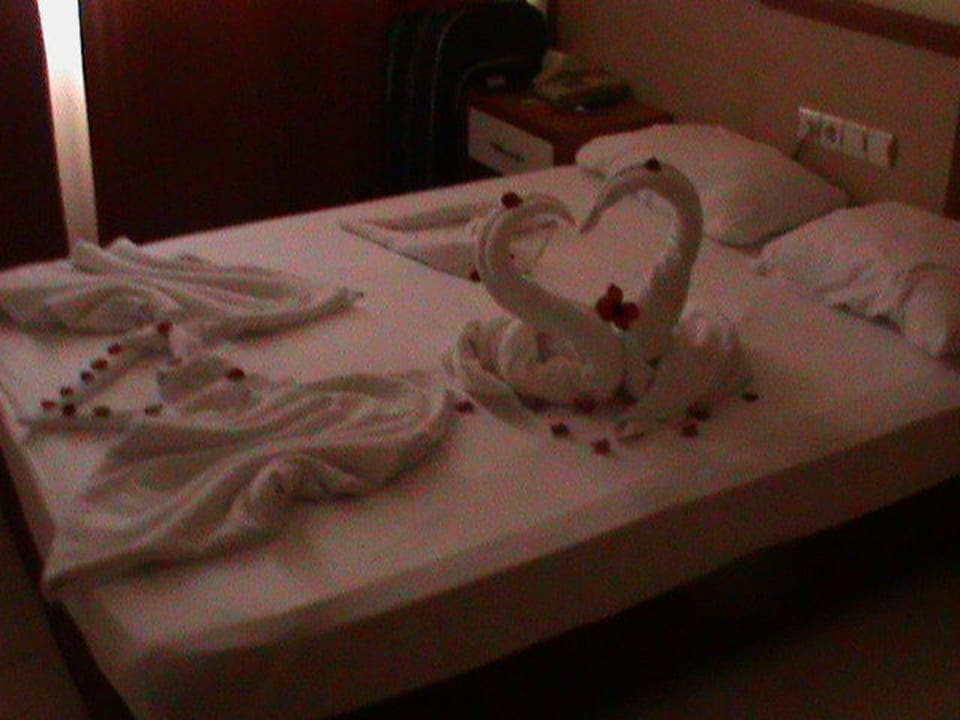 Bettdekoration Hotel Club Tess