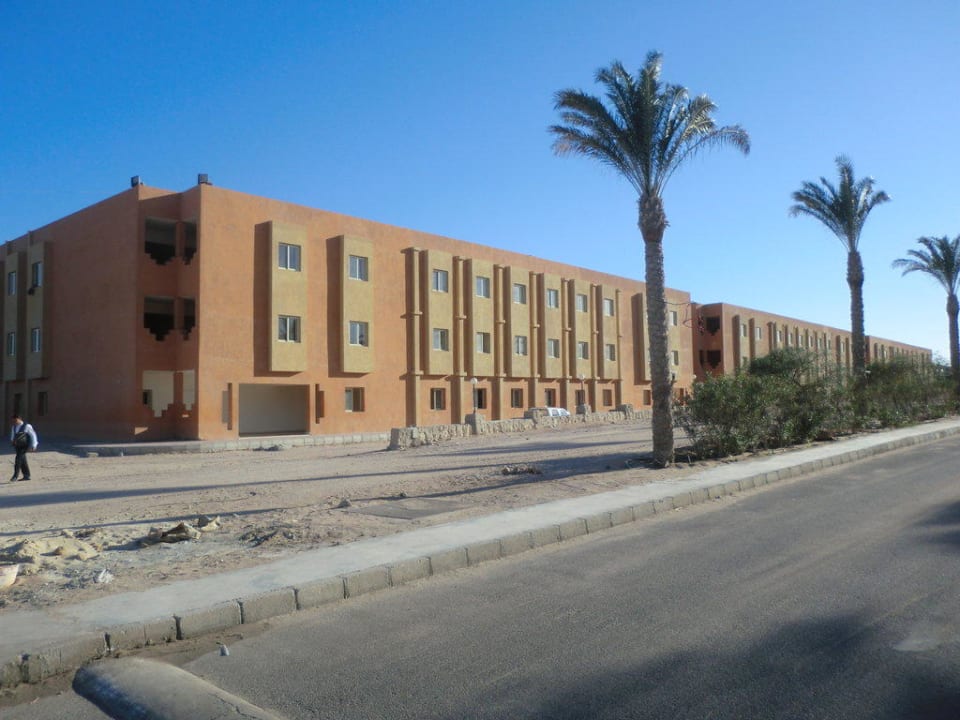 Die Baustelle um die Anlage herum Stella Garden Resort & Spa, Makadi Bay