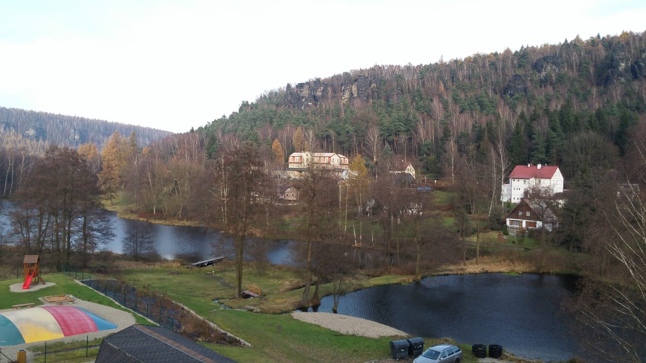 Ausblick Hotel Ostrov